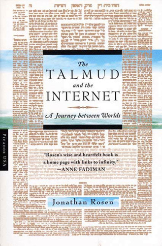 The Talmud and the Internet: A Journey between Worlds book cover by Jonathan Rosen
