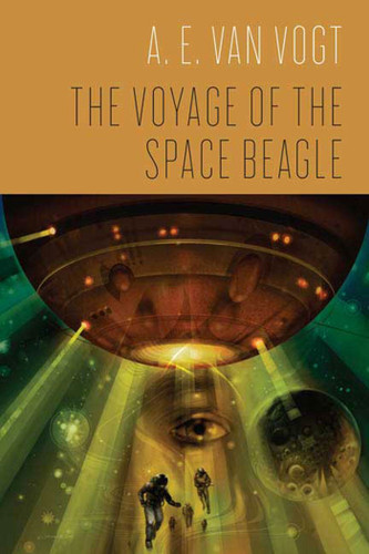 The Voyage of the Space Beagle book cover by A. E. van Vogt