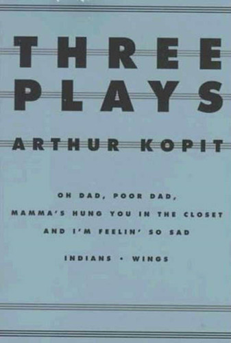Three Plays book cover by Arthur Kopit