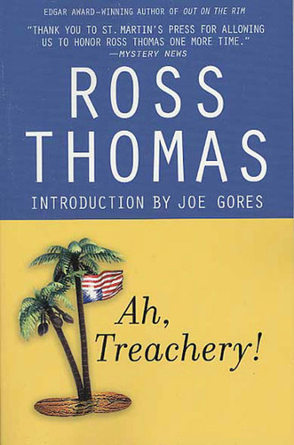 Ah, Treachery! book cover by Ross Thomas