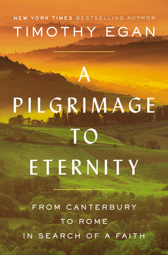 A Pilgrimage to Eternity: From Canterbury to Rome in Search of a Faith [Hardcover] Cover