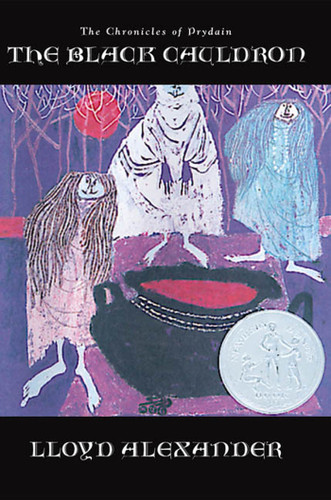 The Black Cauldron book cover by Lloyd Alexander