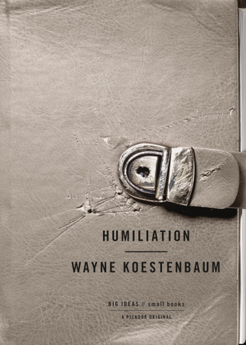 Humiliation (BIG IDEAS//small books) book cover by Wayne Koestenbaum