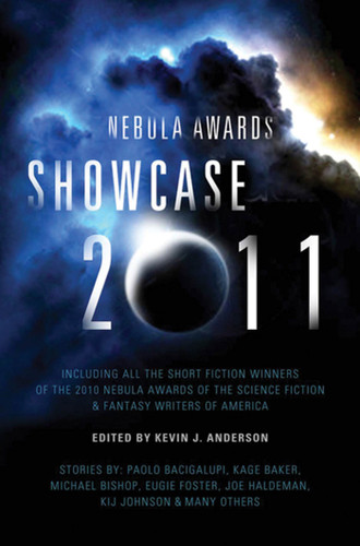 The Nebula Awards Showcase 2011 book cover by Kevin J. Anderson