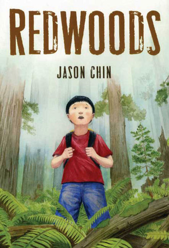 Redwoods book cover by Jason Chin