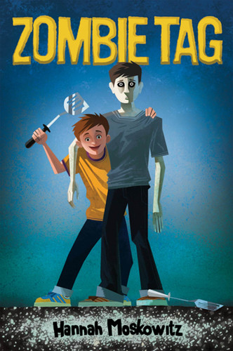 Zombie Tag book cover by Hannah Moskowitz