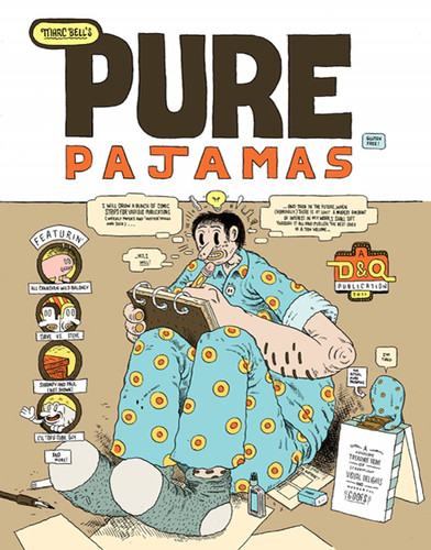 Pure Pajamas book cover by Marc Bell
