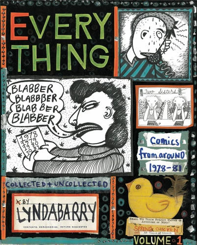 Blabber Blabber Blabber: Volume 1 of Everything book cover by Lynda Barry