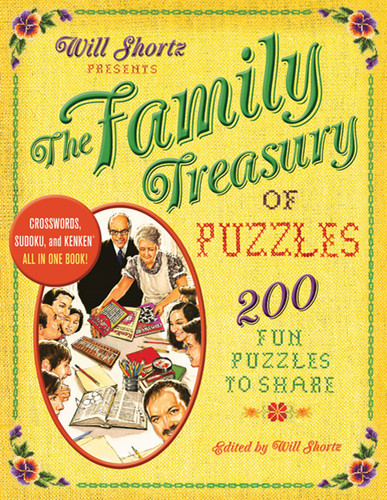 Will Shortz Presents The Family Treasury of Puzzles: 300 Fun Puzzles to Share book cover by The New York Times