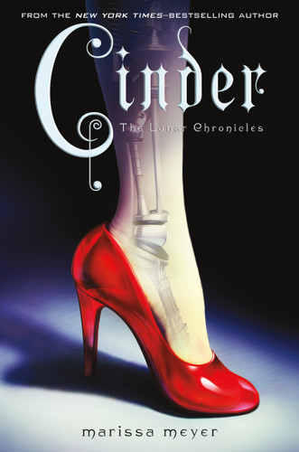 Cinder: Book One of the Lunar Chronicles book cover by Marissa Meyer