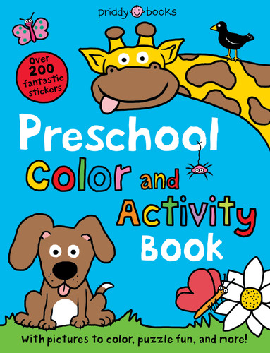 Preschool Color and Activity Book: With Pictures to Color, Puzzle Fun, and More! (Color and Activity Books) book cover by Roger Priddy