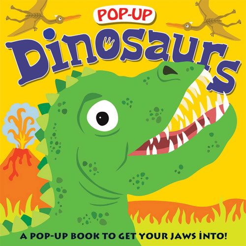Dinosaurs (Pop-Up): A Pop-Up Book to Get Your Jaws Into (Priddy Pop-Up) book cover by Roger Priddy