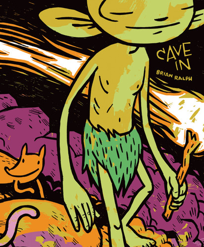 Cave In book cover by Brian Ralph