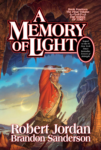 A Memory of Light: Book Fourteen of The Wheel of Time (Wheel of Time #14) book cover by Robert Jordan, Brandon Sanderson