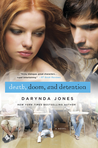 Death, Doom, and Detention (Darklight #2) book cover by Darynda Jones
