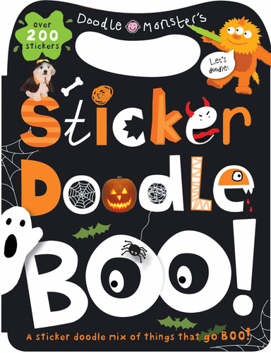 Sticker Doodle: Boo!: Things that Go Boo! With Over 200 Stickers (Sticker Doodle) book cover by Roger Priddy