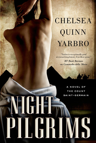 Night Pilgrims: A Saint-Germain Novel (St. Germain #26) book cover by Chelsea Quinn Yarbro