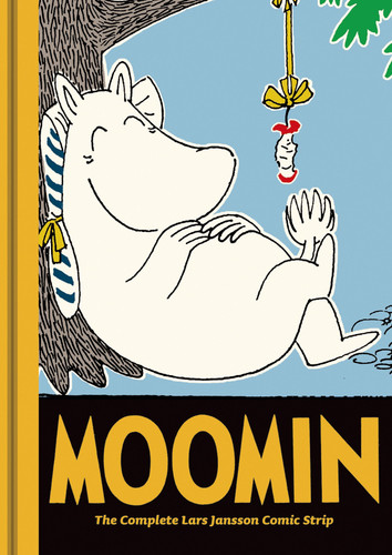 Moomin Book Eight: The Complete Tove Jansson Comic Strip (Moomin: The Complete Comic Strip) book cover by Lars Jansson