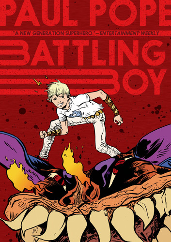 Battling Boy (Battling Boy #1) book cover by Paul Pope