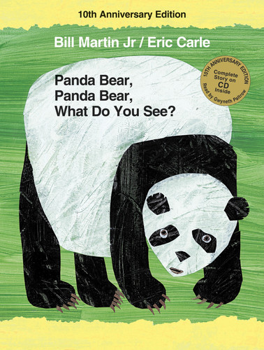 Panda Bear, Panda Bear, What Do You See? 10th Anniversary Edition: Classic Hardcover with CD (Brown Bear and Friends) book cover by Bill Martin, Jr.