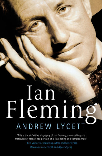 Ian Fleming book cover by Andrew Lycett