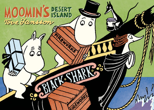 Moomin's Desert Island (Moomin Colors) book cover by Tove Jansson
