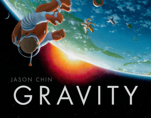 Gravity book cover by Jason Chin