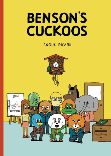Benson's Cuckoos book cover by Anouk Ricard
