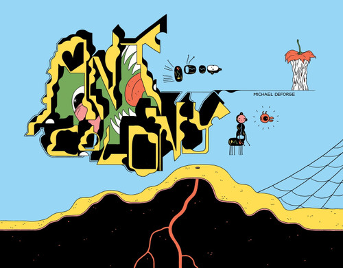 Ant Colony book cover by Michael DeForge