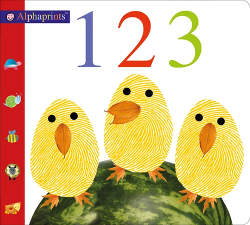 Alphaprints: 123 (Alphaprints) book cover by Roger Priddy