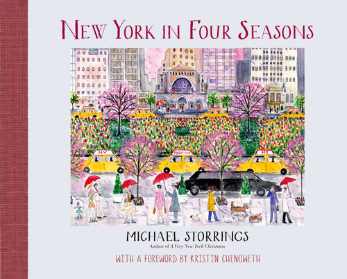 New York in Four Seasons book cover by Michael Storrings