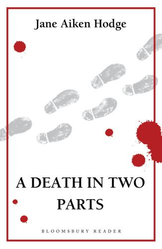 A Death in Two Parts book cover by Jane Aiken Hodge