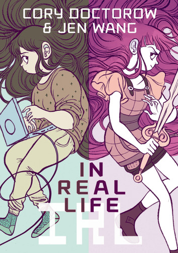 In Real Life book cover by Cory Doctorow