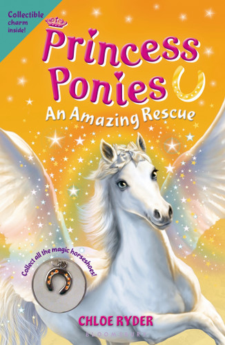 Princess Ponies 5: An Amazing Rescue (Princess Ponies) book cover by Chloe Ryder