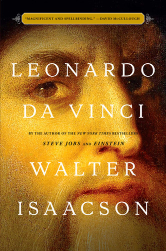 Leonardo da Vinci book cover by Walter Isaacson
