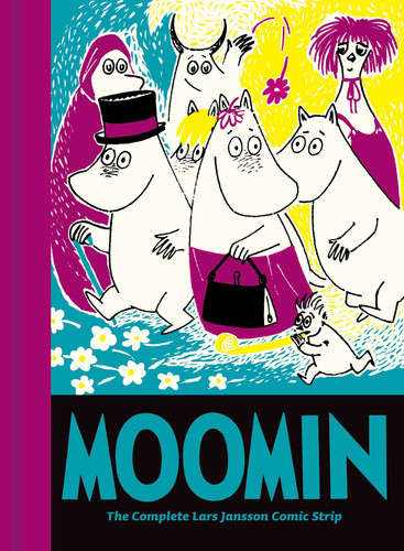 Moomin Book Ten: The Complete Lars Jansson Comic Strip (Moomin) book cover by Lars Jansson