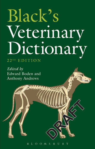 Black's Veterinary Dictionary book cover by 