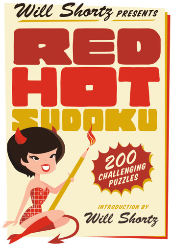 Will Shortz Presents Red Hot Sudoku: 200 Challenging Puzzles book cover by Will Shortz