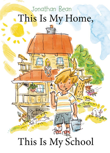 This Is My Home, This Is My School book cover by Jonathan Bean
