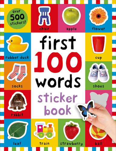 First 100 Stickers: Words: Over 500 Stickers (First 100) book cover by Roger Priddy