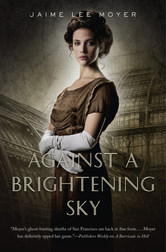 Against a Brightening Sky (Delia Martin #3) book cover by Jaime Lee Moyer