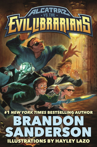 Alcatraz vs. the Evil Librarians (Alcatraz Versus the Evil Librarians #1) book cover by Brandon Sanderson