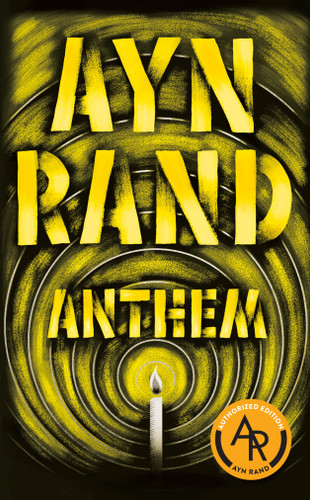 Anthem book cover by Ayn Rand