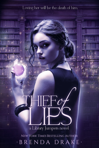 Thief of Lies (Library Jumpers #1) book cover by Brenda Drake