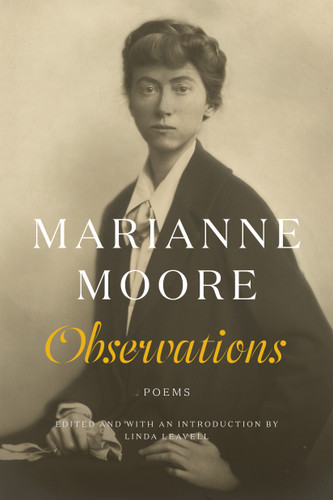 Observations: Poems book cover by Marianne Moore