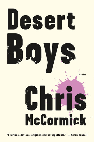 Desert Boys: Fiction book cover by Chris McCormick