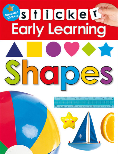 Sticker Early Learning: Shapes: With Reusable stickers (Sticker Early Learning) book cover by Roger Priddy