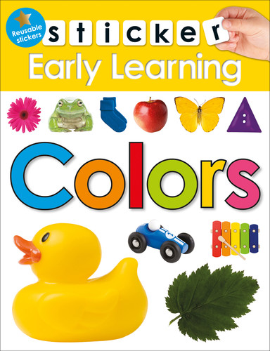 Sticker Early Learning: Colors: With Reusable stickers (Sticker Early Learning) book cover by Roger Priddy