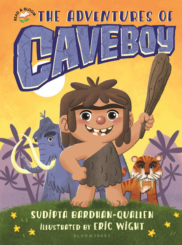The Adventures of Caveboy (Caveboy) book cover by Sudipta Bardhan-Quallen