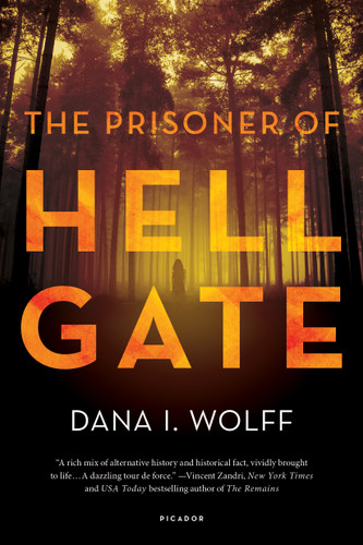 The Prisoner of Hell Gate: A Novel book cover by Dana I. Wolff